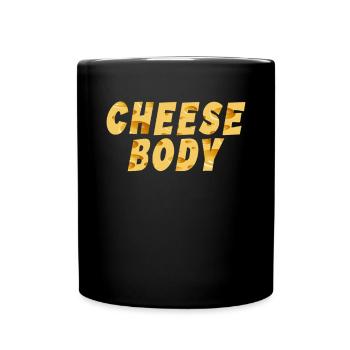 Snack Cheese Lover Cheese Gift - Mug uni - noir - Devant