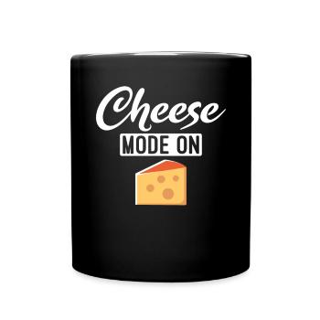 Snack Cheese Lover Cheese Gift - Mug uni - noir - Devant