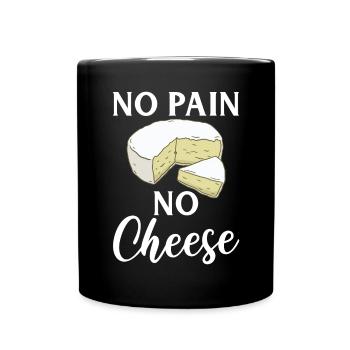 Snack Cheese Lover Cheese Gift - Mug uni - noir - Devant