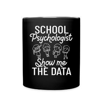Schulpsychologe Schulpsychologie Psychologie - Tasse einfarbig - Schwarz - Vorne