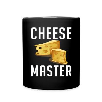 Snack Cheese Lover Cheese Gift - Mug uni - noir - Devant