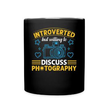 Photography Camera Photographer Funny Photography - Full Colour Mug - black - Front