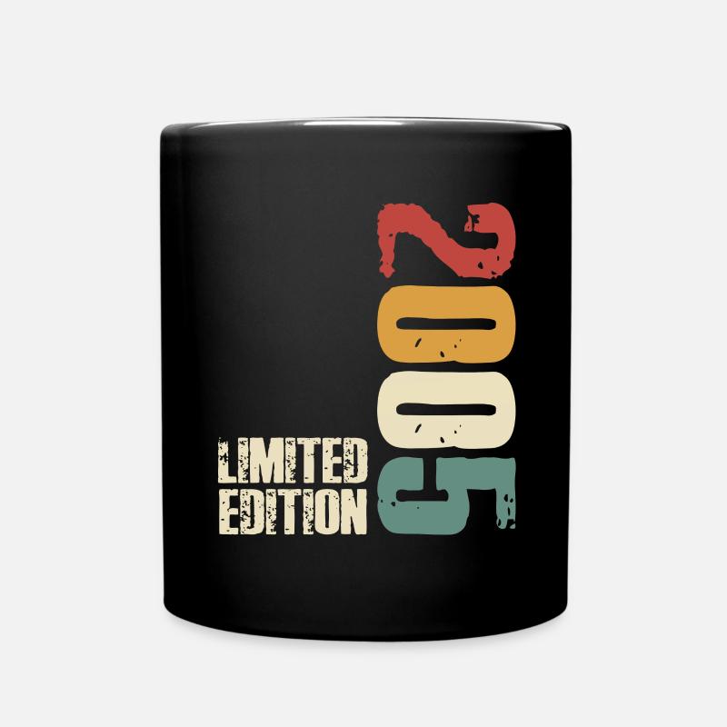18e anniversaire né en 2005 18 ans - Mug uni - noir
