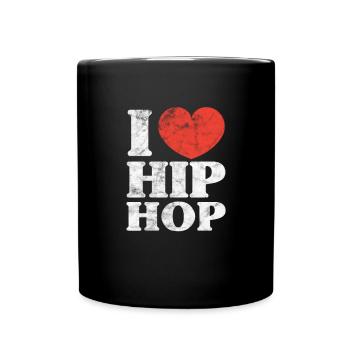 Hip Hop - Full Colour Mug - black - Front