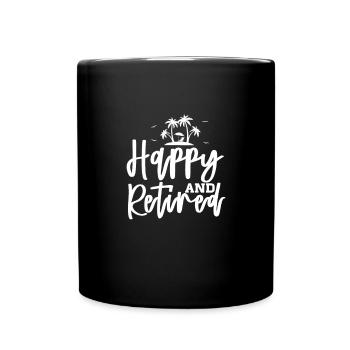 Pension de retraite Pension de pensionné Cadeau de pension de pensionné - Mug uni - noir - Devant
