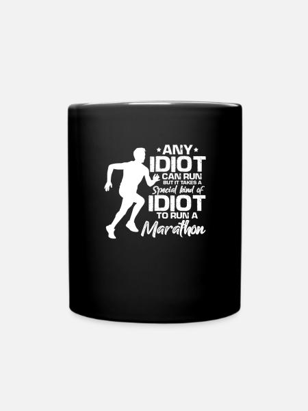 Courir - Mug uni - noir