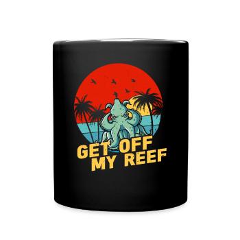 Poulpe Poulpe Tentacule de mer Poulpe Poulpe Poulpe Poulpe - Mug uni - noir - Devant