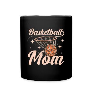 Basketball Maman Maman Maman - Mug uni - noir - Devant