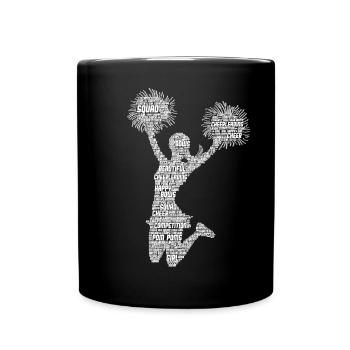 Cheerleading Cheerleader Cheer Girls - Full Colour Mug - black - Front