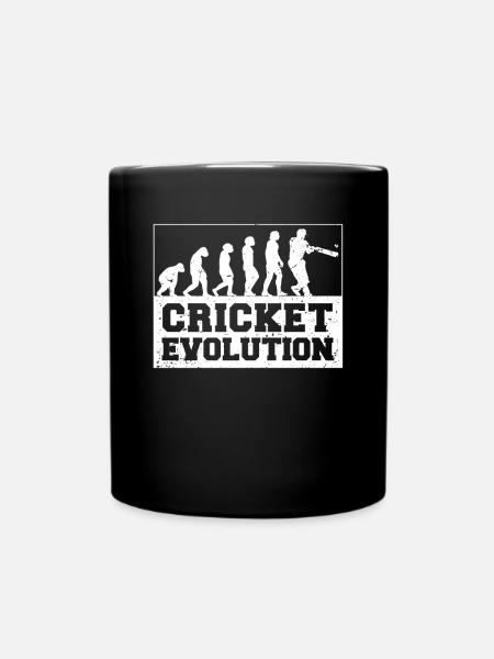 Kricketspieler Cricket-game Evolution - Tasse einfarbig - Schwarz