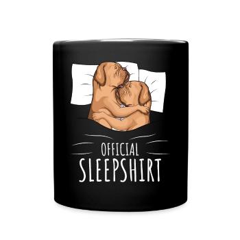 Dogue de Bordeaux Chemise de nuit Dogue - Mug uni - noir - Devant