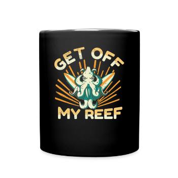 Poulpe Poulpe Tentacule de mer Poulpe Poulpe Poulpe Poulpe - Mug uni - noir - Devant