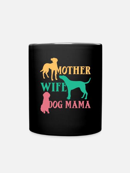 Treeing Walker Coonhound - Tasse einfarbig - Schwarz