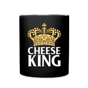 Snack Cheese Lover Cheese Gift - Mug uni - noir - Devant