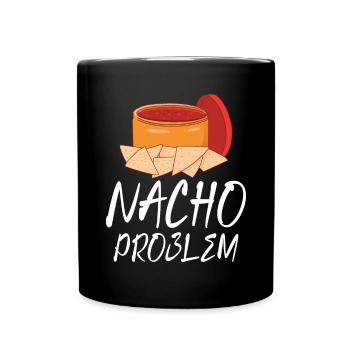Nacho Lover Nacho Gift Mexican Food - Full Colour Mug - black - Front