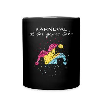 Carnaval Carnaval Confettis Pansexuel Pansexuel - Mug uni - noir - Devant