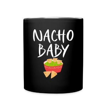 Nacho Lover Nacho Gift Mexican Food - Full Colour Mug - black - Front