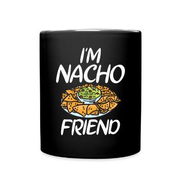 Nacho Lover Nacho Gift Mexican Food - Full Colour Mug - black - Front