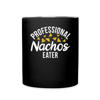 Nacho Lover Nacho Gift Mexican Food - Full Colour Mug - black - Front