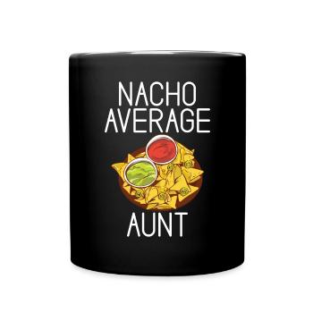 Nacho Lover Nacho Gift Mexican Food - Full Colour Mug - black - Front