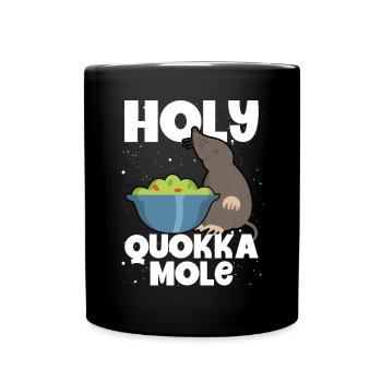 Sacred Quokka Mole - Full Colour Mug - black - Front