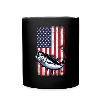 Fishing Angler Fishing Gifts Fish Fishing - Full Colour Mug - black - Front