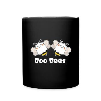 Boo Bees - Tasse einfarbig - Schwarz - Vorne