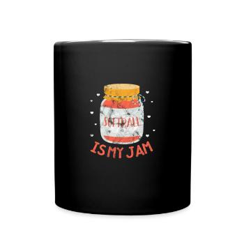 Softball - Mug uni - noir - Devant