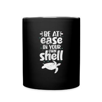 Turtle - Full Colour Mug - black - Front