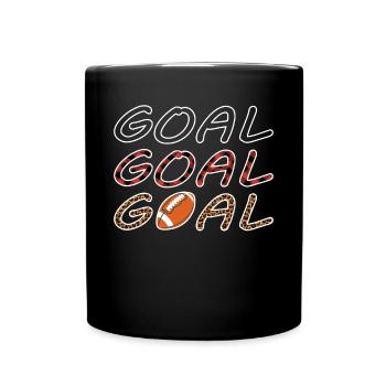 Joueur de football américain But But Sarcastique - Mug uni - noir - Devant