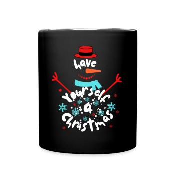 Avez-vous un cadeau de Noël pour le Nouvel An ? - Mug uni - noir - Devant
