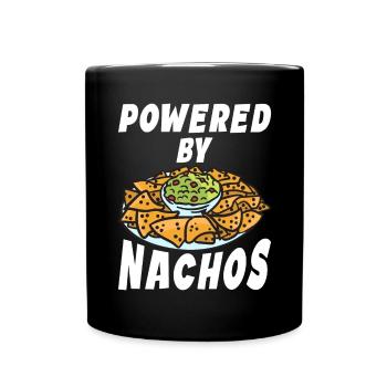 Nacho Lover Nacho Geschenk Mexikanisches Essen - Tasse einfarbig - Schwarz - Vorne