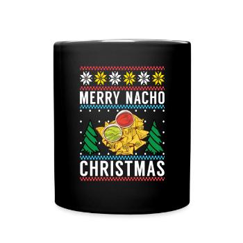Nacho Lover Nacho Gift Mexican Food - Full Colour Mug - black - Front