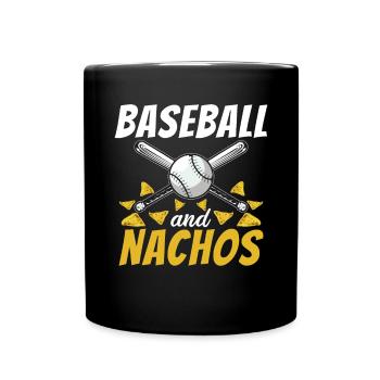 Nacho Lover Nacho Geschenk Mexikanisches Essen - Tasse einfarbig - Schwarz - Vorne