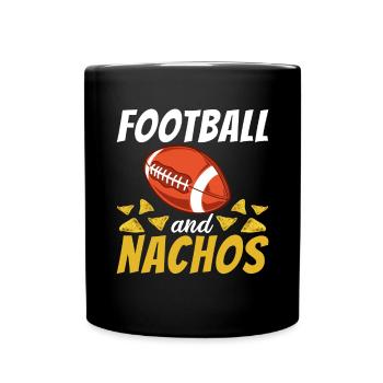 Nacho Lover Nacho Gift Mexican Food - Full Colour Mug - black - Front