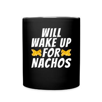Nacho Lover Nacho Gift Mexican Food - Full Colour Mug - black - Front