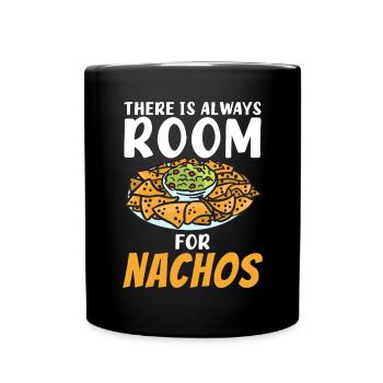 Nacho Lover Nacho Geschenk Mexikanisches Essen - Tasse einfarbig - Schwarz - Vorne