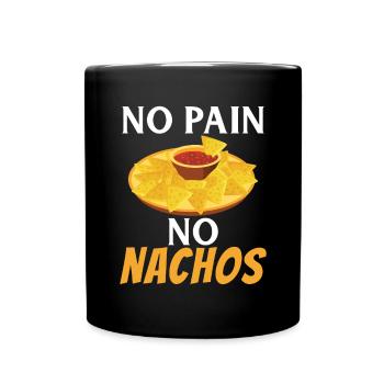Nacho Lover Nacho Gift Mexican Food - Full Colour Mug - black - Front