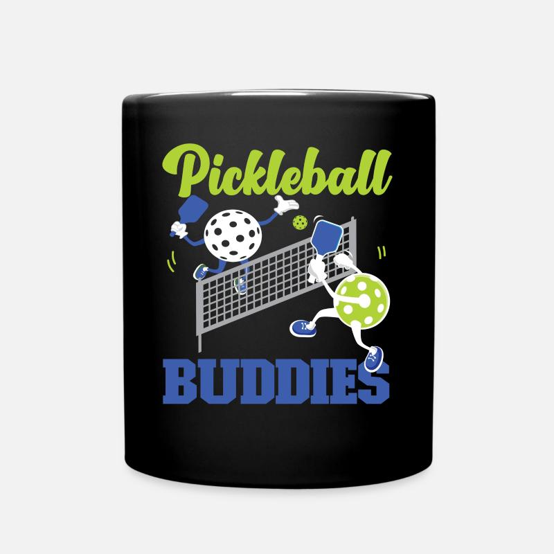 Pickleball Friends Pickleball - Full Colour Mug - black
