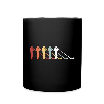 Musikinstrument Alphorn Schweizer Musikant Schweiz - Tasse einfarbig - Schwarz - Vorne