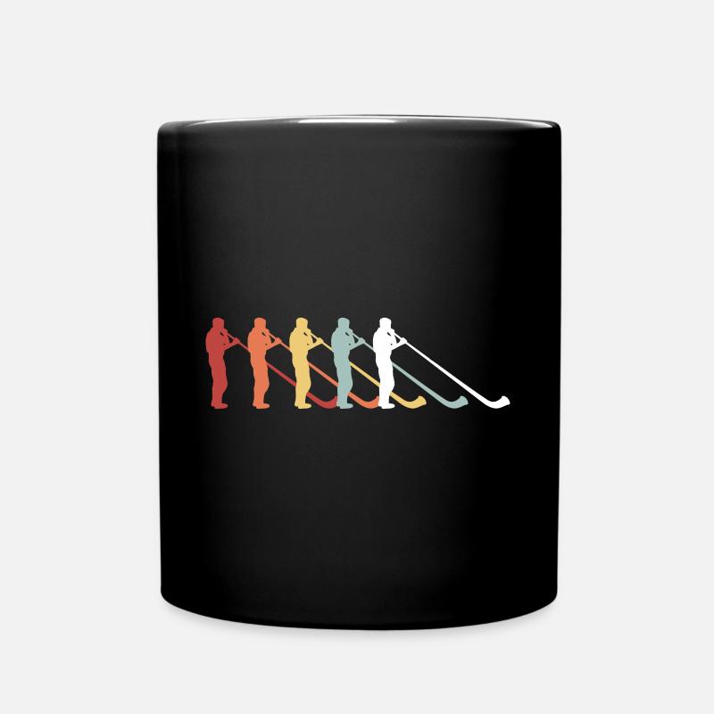 Musikinstrument Alphorn Schweizer Musikant Schweiz - Tasse einfarbig - Schwarz