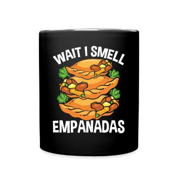 Empada Lover Wait I smell Empanadas Maker Colombia - Mug uni - noir - Devant