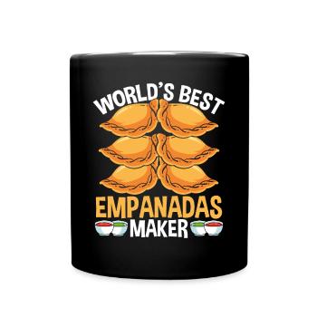 Empada Lover Worlds meilleur Empanadas Maker ColombiaE - Mug uni - noir - Devant
