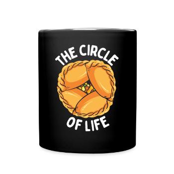 Empada Lover Le cercle de la vie Empanadas Colombie - Mug uni - noir - Devant
