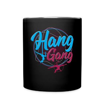 Aerial Silks Design Für Eine Luftakrobatin - Tasse einfarbig - Schwarz - Vorne