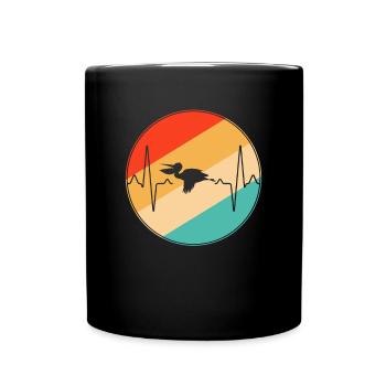 Pelikan Retro Heartbeat - Mug uni - noir - Devant