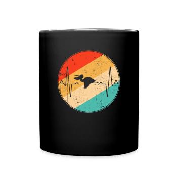 Pelikan Retro Heartbeat - Mug uni - noir - Devant