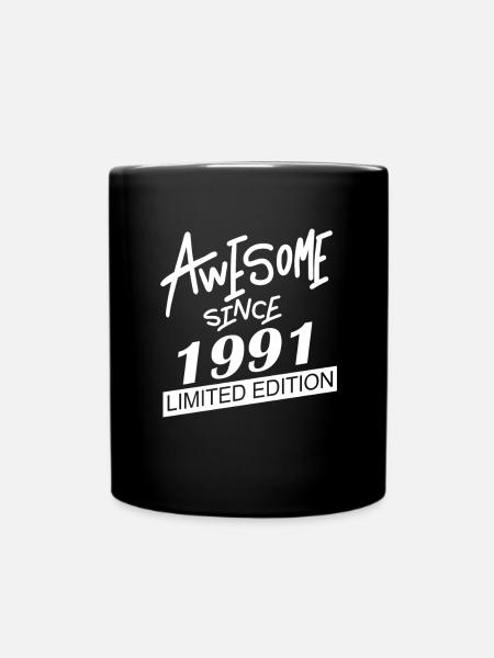 1991 - Né en 1991 - Fantastique depuis 1991 - Admiration - Mug uni - noir