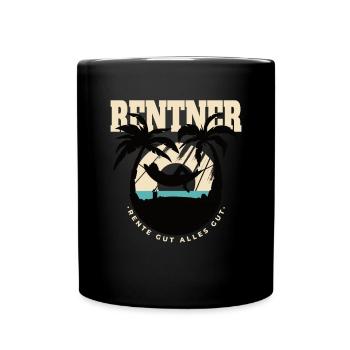 Ruhestand Rente Spruch Design - Tasse einfarbig - Schwarz - Vorne