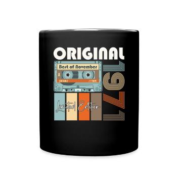 Novembre né en 1971 51e cadeau d'anniversaire - Mug uni - noir - Devant